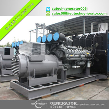 Générateur diesel 1200 kw Générateur diesel 1500 kva avec moteur Perkin 4012-46TAG2A